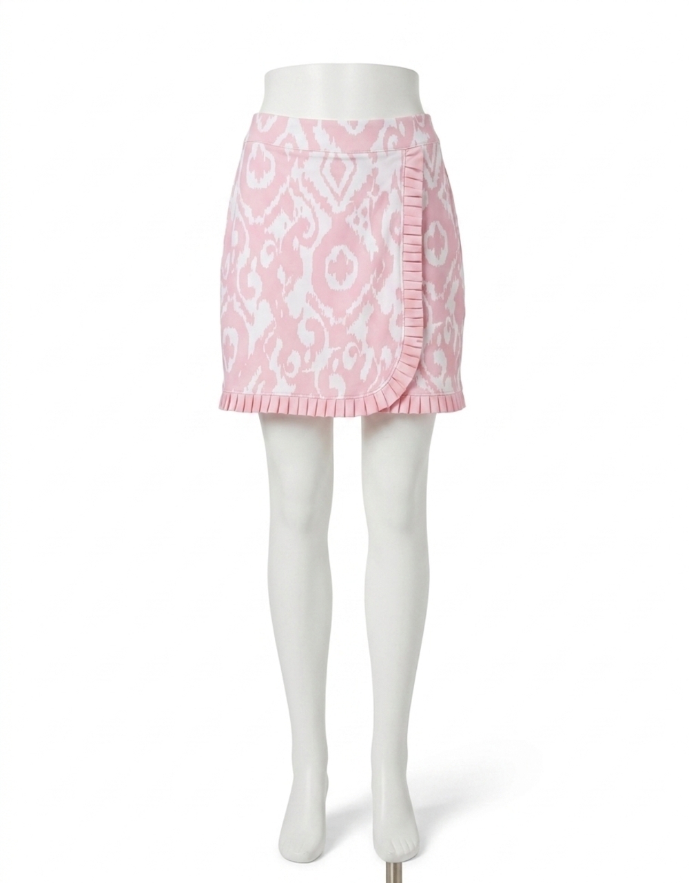 NEW SPARTINA 449 jersey wrap skort in clara ikat pink